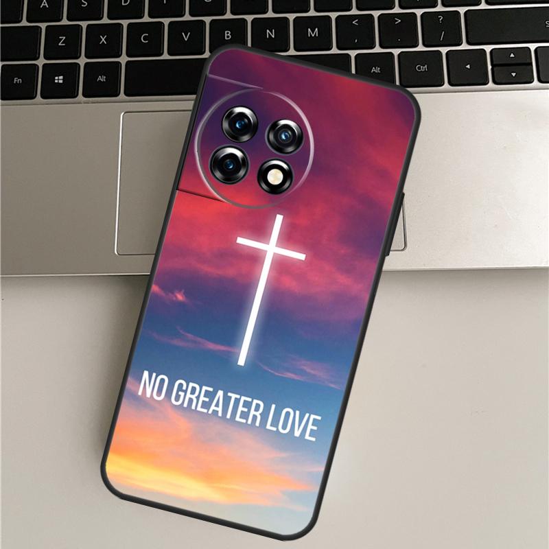 Jesus Christ God Bless You Case For OnePlus Nord 5 CE 3 4 Lite N20 N30 OnePlus 15 13 12 11 10 Pro 10T 13R 13T 15R Cover