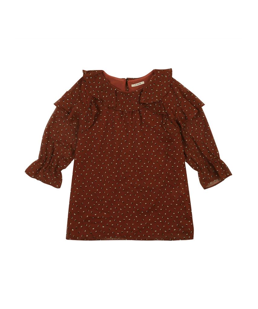 MESENSE Dot Frill Blouse_Mb18Blm203Z