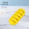 Multi-Hole Self-Adhesive Cable Organizer and Power Cord Holder