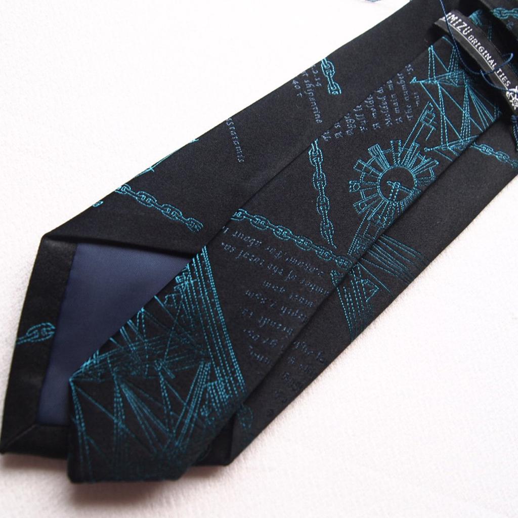 [Shikisai No Mise] Ship Tie, Lady of the Sea Kaioumaru Tie (Light Blue)