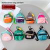 Creative Casual Mini Coin Purse Pendant Portable Colorful Coin Purse Keychain Backpack Hanging Decoration Accessories Gifts