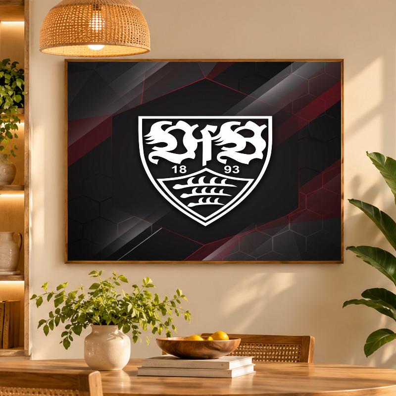 5D Diamond Painting VfB Stuttgart DIY Full Drill Diamond Art Kit Home Decoration