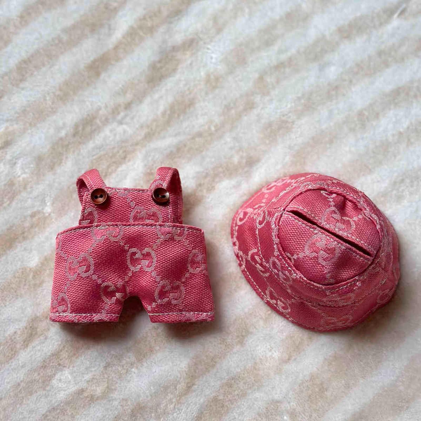 

Детская одежда первого и второго поколения, 17 см, кукольная одежда, аксессуары, комбинезоны One Size розовый