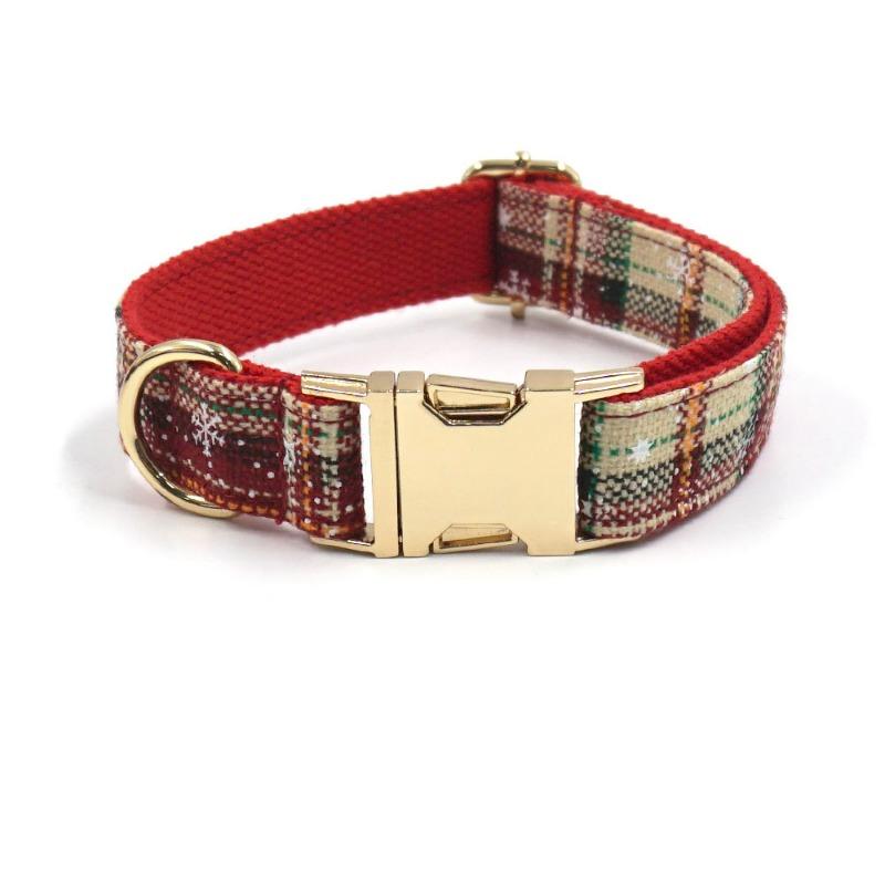 Cute Printed Pet Dog Collar Laser Engraved Dog Collar