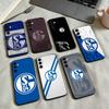S-Schalke 04-PC-C   Phone Case For Samsung Galaxy A73,A72,A71,A70,A53,A52,A51,Soft Silicone Black Cover