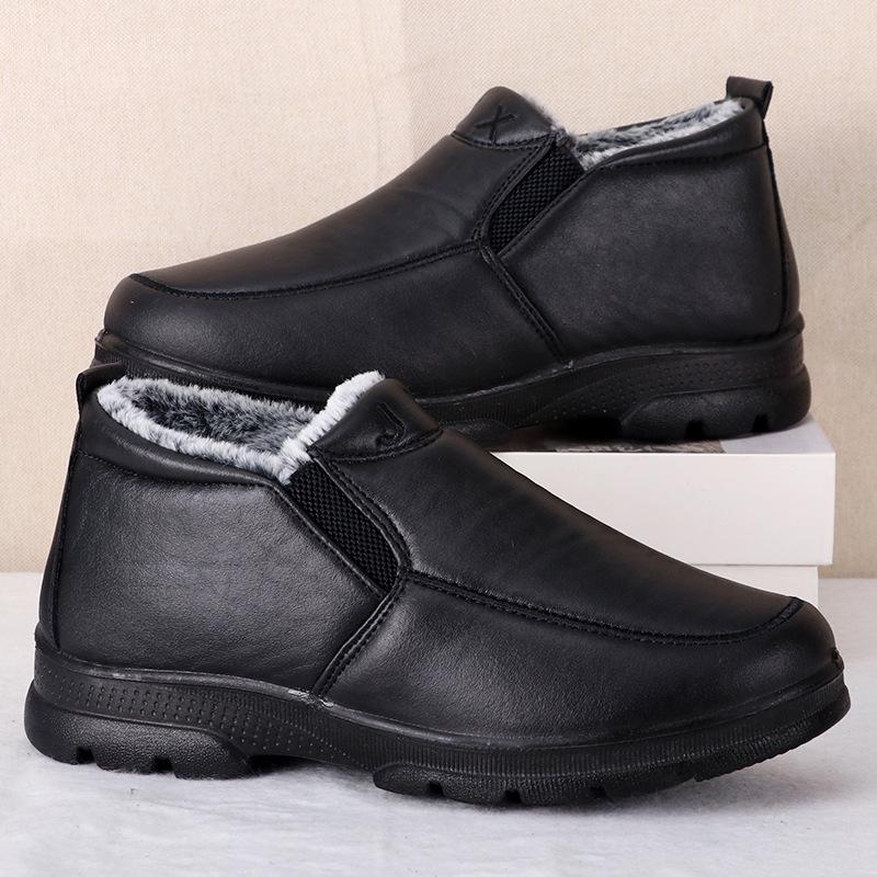 Boots Men's Snow Outdoor Men's Shoes Men's Winter Boots Hiking Ankle Boots Waterproof Men's Shoes Work Shoes Shoes