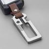 Titaniums Alloy Key Holder Outdoor Tool Key Holder with Bottle Opener Screwdriver Outdoor Keychain Multitool Enduring