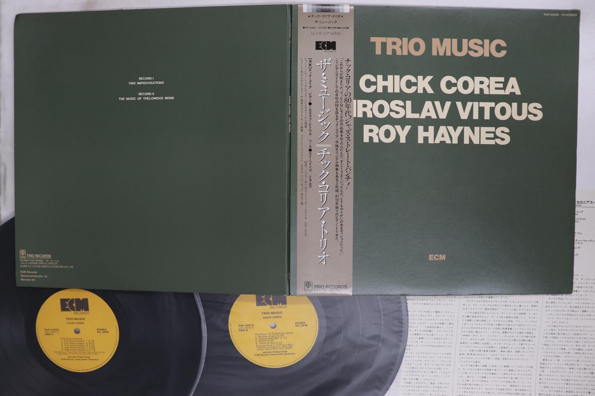 

Виниловая пластинка CHICK COREA Trio Music PAP2050910 ECM 1982 Япония Obi Джаз Б/у