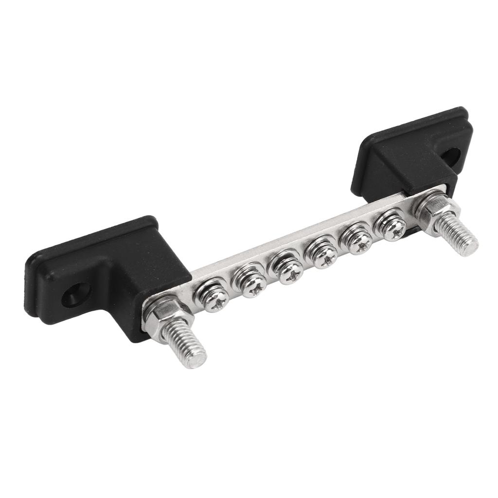 Terminal Bus Bar Power Distribution Terminal Block Wire Screw Electrical Grounding Bars Block for Cars Boats Yachts
