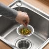 1pc Kitchen Sink Waste Strainer Handle Sink, Stainless Steel Dishwasher Hopper, Restaurant Sin HOT