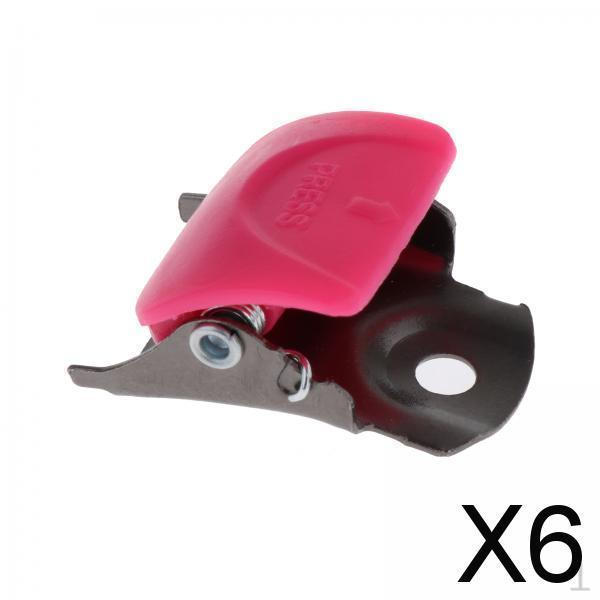 6x Pevný popruh na brusle s přezkou, Náhradní díly Pružinová spona, Spona na popruh bruslí, Brusle