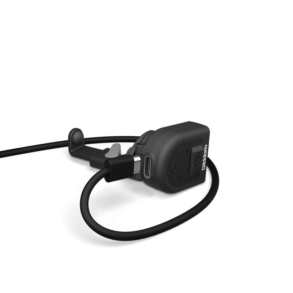Mikroładowalny tuner do chromatycznego wyświetlacza w pełnym kolorze Kabel D'Addario PW-CT-35 Altówka, Typ, [Kabel USB-C w zestawie]