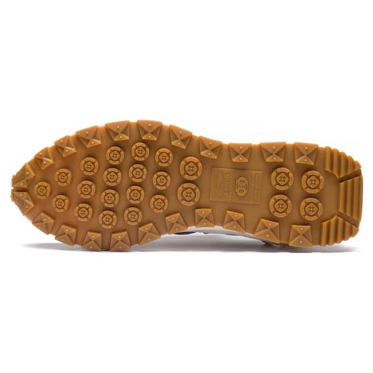 Li Ning Square And Round Eternal Abrasion Resistant Breathable Abrasion Resistant Breathable Low top Casual Shoes Men's AZGS079-3