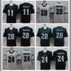 Philadelphia Eagles NFL Football Jersey Men Women Cotton Blend Sports Fan Apparel Custom Number 11 17 91 20 24