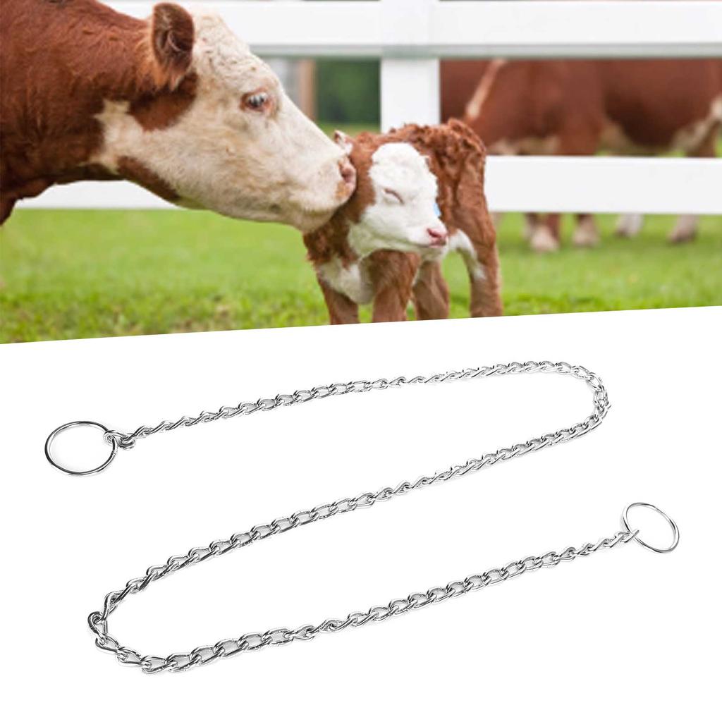 Cow Midwifery Chain Delivery Helper Tool Cow Obstetrical Chain Veterinary Midwifery SuppliesChain