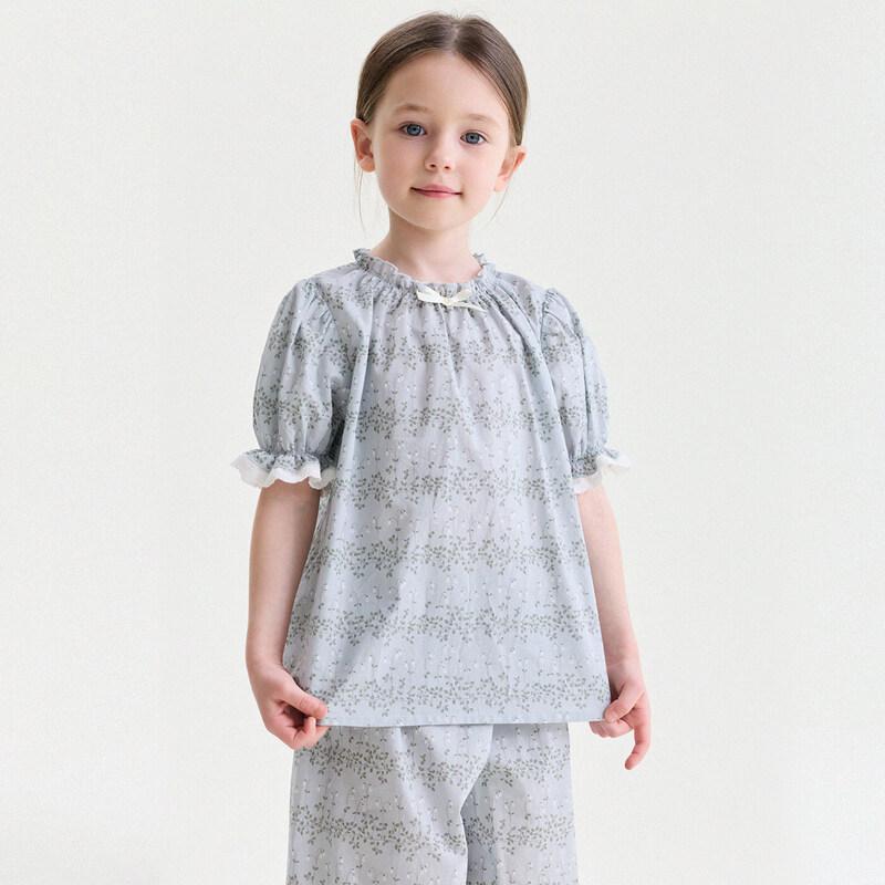Girl s French Floral Sleepwear Collection 140