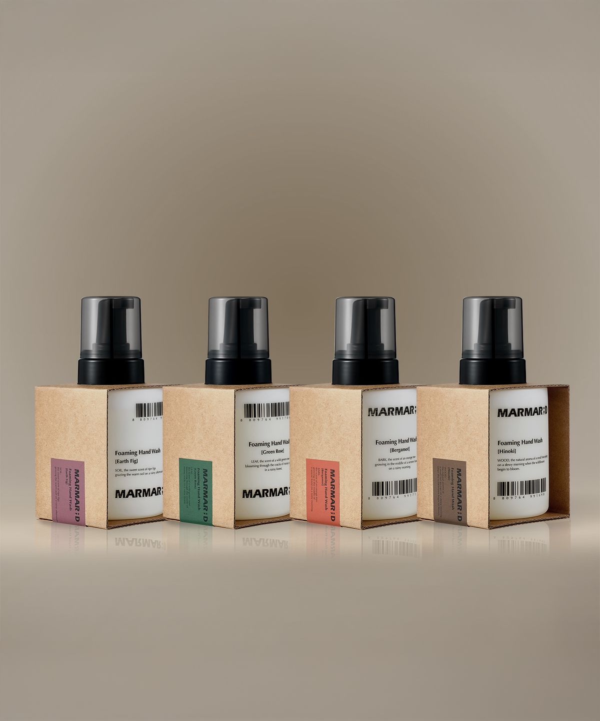 Foaming Hand Wash 300ml (Select 1 of 4 types) Hand Wash Green Rose 300ml
