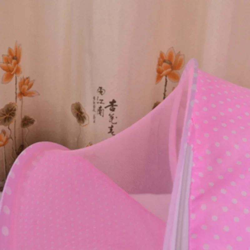 Summer Newborn Anti Mosquito Cover Foldable Portable Children's Mosquito Net Household Encrypted Mesh Baby Mosquito Net