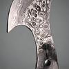 Dropship Axe Blade Fixed Blade Knife Blank Damascus Steel DIY Semi-finished  Knife Tool Parts Accessories