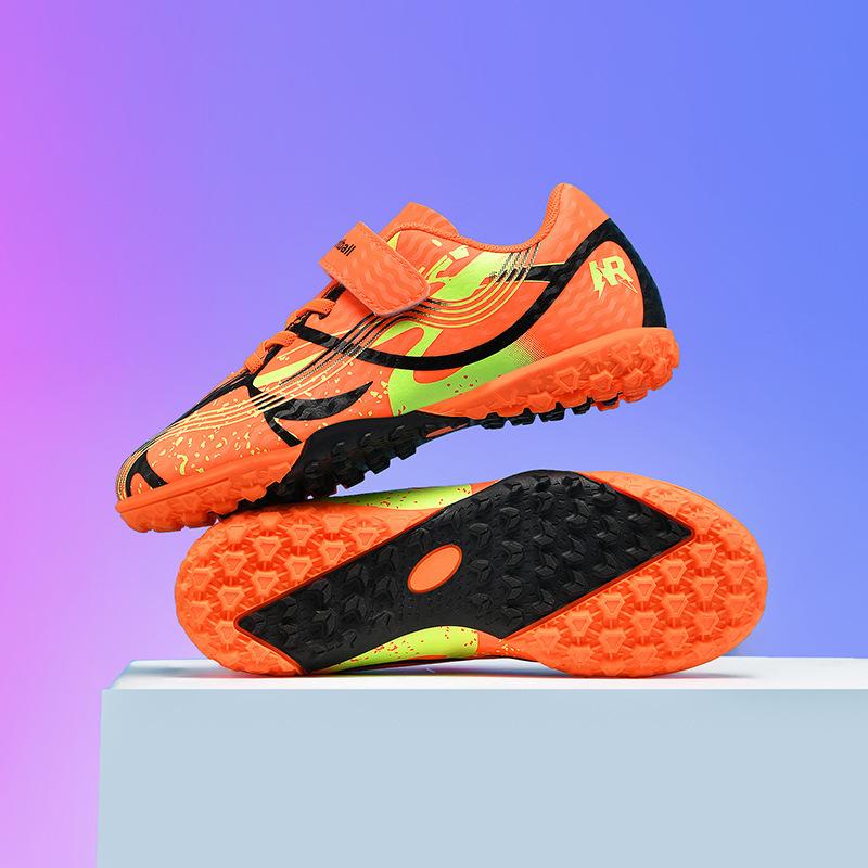 Professionelle Fußballschuhe gebrochene Nägel Erwachsene TF Jungen und Kinder Low-Top Jungen und Grundschülerinnen und Mädchen Damen spezielle Trainingsschuhe