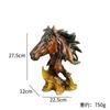 Amerikanische Retro-Simulation Tierkopfstatue Wolf Löwe Tiger Adler Pferd Skulptur Home Wohnzimmer Schlafzimmer Bücherregal Dekoration