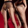 Aurora Plus-Sized Stockings Super High-Waist Glossy Seamless Deep-Armored Pantyhose