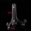 Black Iron Display Stand Craft Bracket Book Holder Photo Pedestal Bowl Dish Frame Picture Plate Rack Easel Storage Decoration