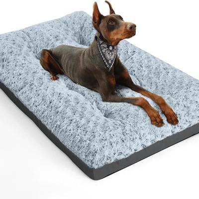 Flauschiges Hundebett Hunde Körbe Mittel Klein Zwinger Haustier Zubehör Groß Betten Katzen Haustierbedarf Produkte Groß Sofa Matte Rassen Welpe