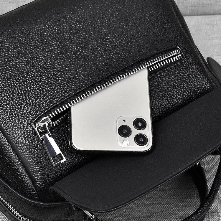 Damen 2024 Vielseitige Handtasche aus echtem Leder - Trendige kleine Umhängetasche