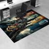 Hogwartský hrad Nástěnný plakát - Dekorace Harry Potter Kancelářská podložka Domácí dekorace Kancelářské koberce LB108