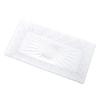 Serving Tray Rectangle Glass Platter Elegant Ample Capacity Stable Pattern Serving Dish for Dinner P