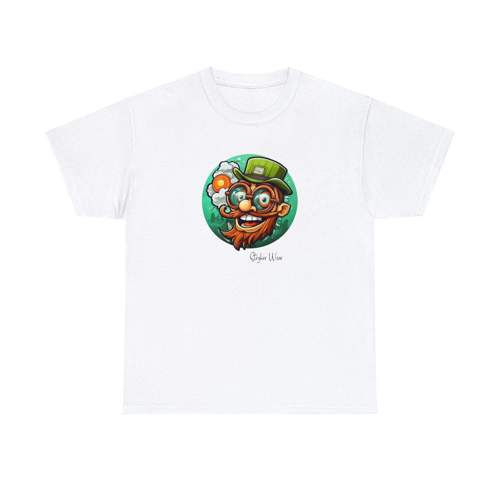 Cartoon Lucky Leprechaun | Unisex Heavy Cotton Tee S разноцветный