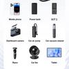 120W Car Charger Splitter Multi Ports PD30W QC3.0 Cigarette Lighter Adapter Car Cigarette Lighter Socket Splitter with Voltage