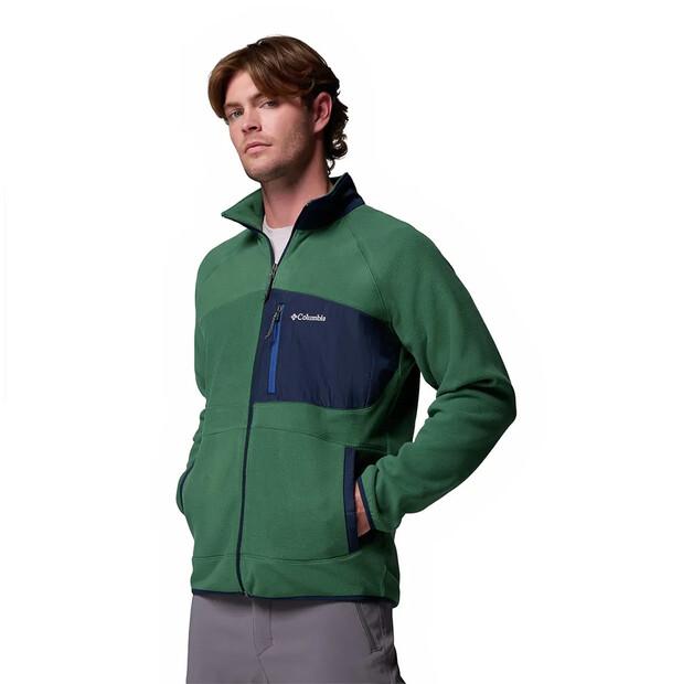 Columbia Fleece with Zipper Fast Trek™ Overlay