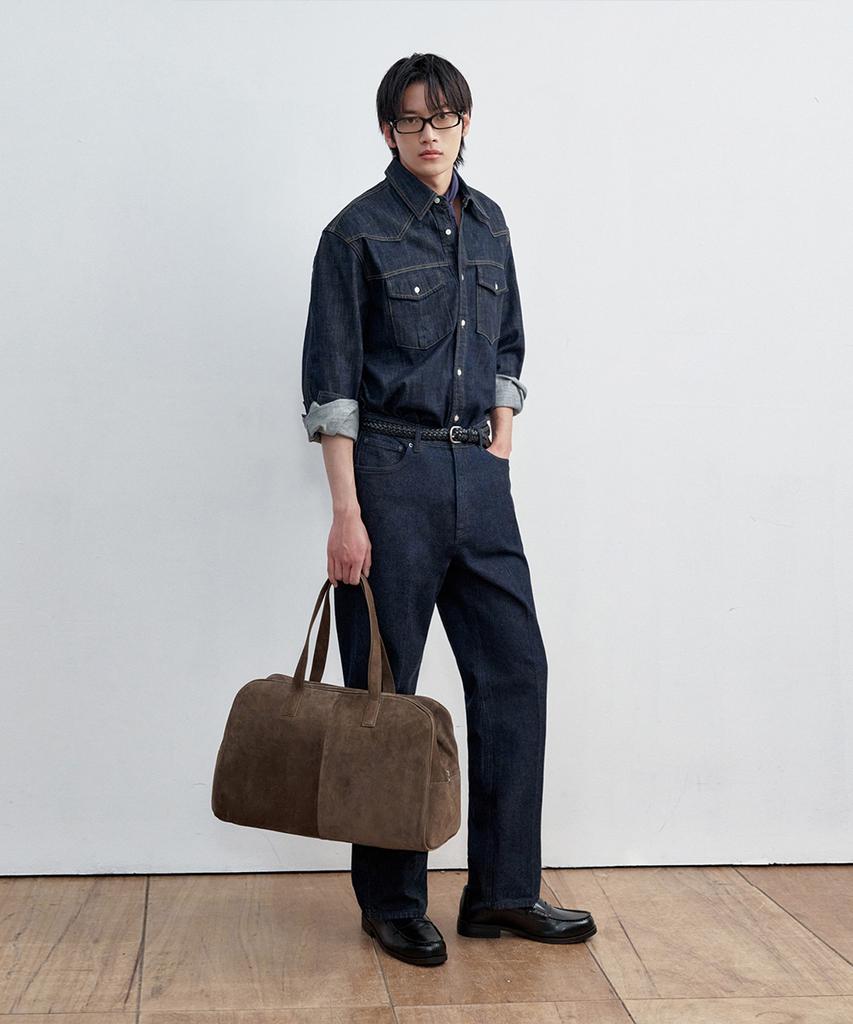 SIECLE Western Denim Shirt (Indigo)