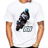 2026 Nuova Miguel Oliveira 88 Gp Racing Legend Rider T-shirt Unisex Manica Corta Moto Sport Gara Ragazzo Magliette Unisexs Equitazione Top Bianchi