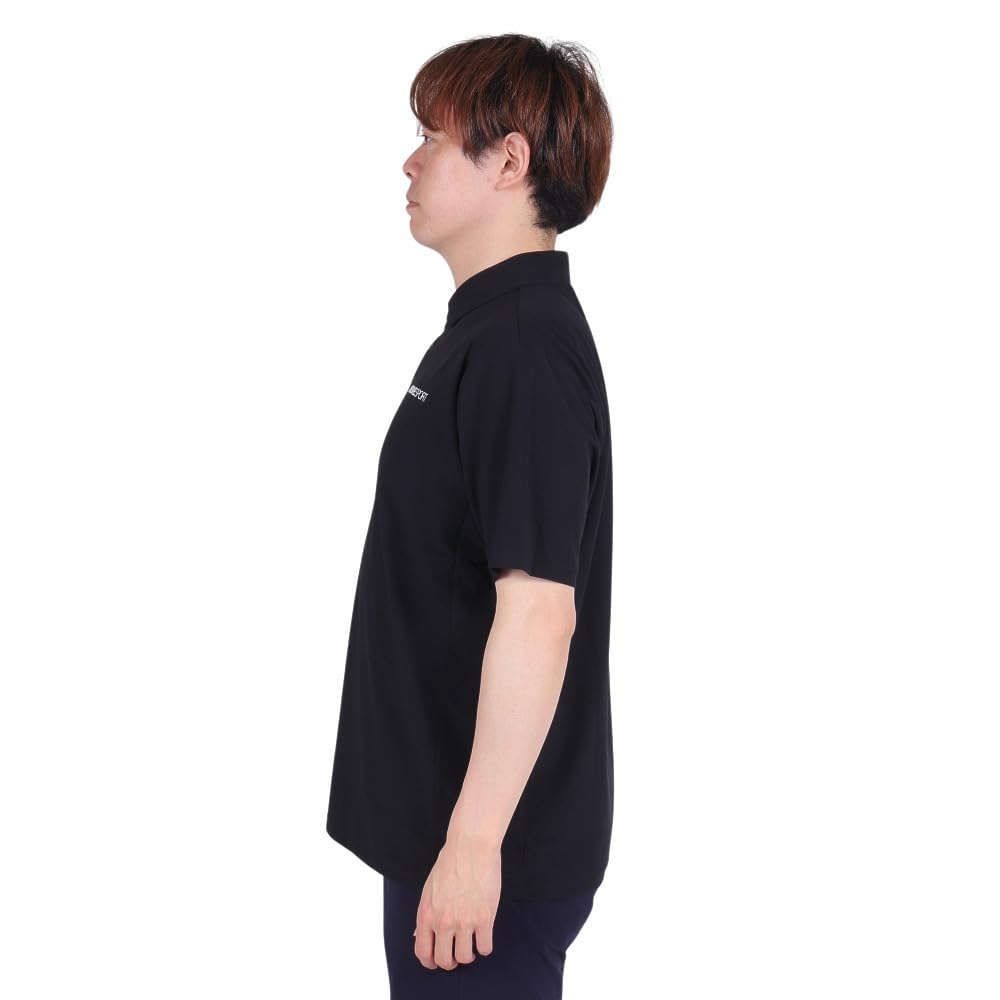 DESCENTE SUNSCREEN Mini Pique Back Logo POLO BK O