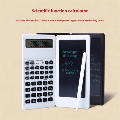 Solar Scientific Calculator with Handwriting Tablet for Students