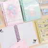 A6 Coil Notebook - Cute Diary with Color Pages for Elementary Students
