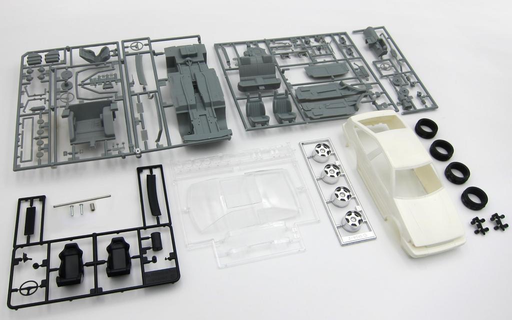 Initial D Serie 8 AE85 Levin Plastikmodellbausatz 1/24 Nein. (Takeuchi Itsuki)
