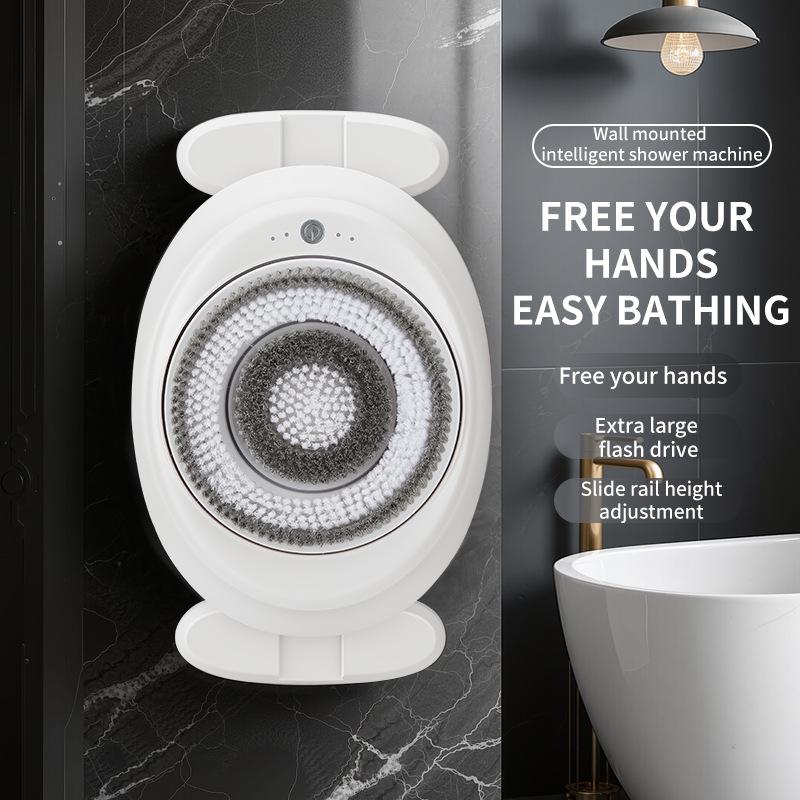 Smart Wall-Mounted Electric Shower & Back Scrubber