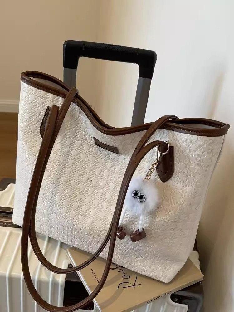 Damen 2024 Casual Tote Bag mit großem Fassungsvermögen für Arbeit und Studium