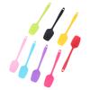 1Pc Silicone Cream Baking Scraper Thicken Cake Spatula Mixing Batter Scraper Non Stick Butter Mixer Kitchen Cooking Tool