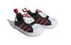 Hello Kitty x Adidas Originals SUPERSTAR 360 Abrasion Resistant Low top Baby & Toddler Shoes Black White Red HQ4091