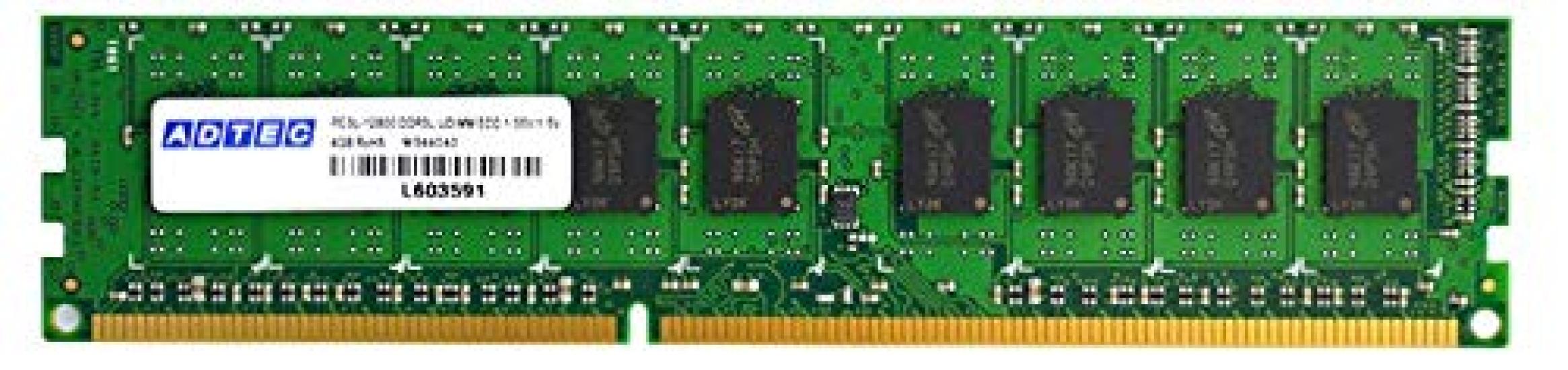

Adtech Server Unbuffered DIMM 8GB ECC DDR3-1600/PC3-12800 ADS12800D-E8G