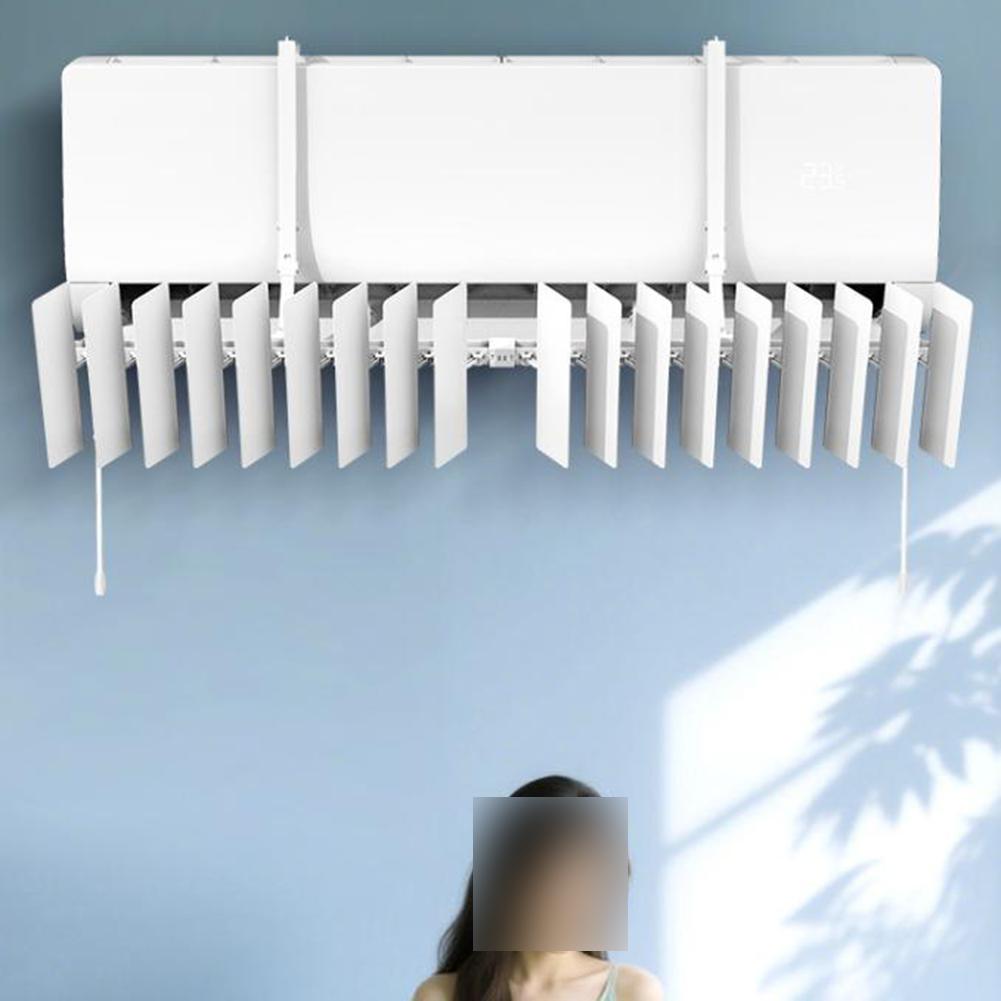 White Wind Deflector Airflow Deflector For Comfort Hvac Airflow Management Energy-efficient Cover ABS Material
