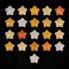 21pcs White Crystal Spacer Loose Beads Sodalite Jewelry Making Material  Necklace Earrings