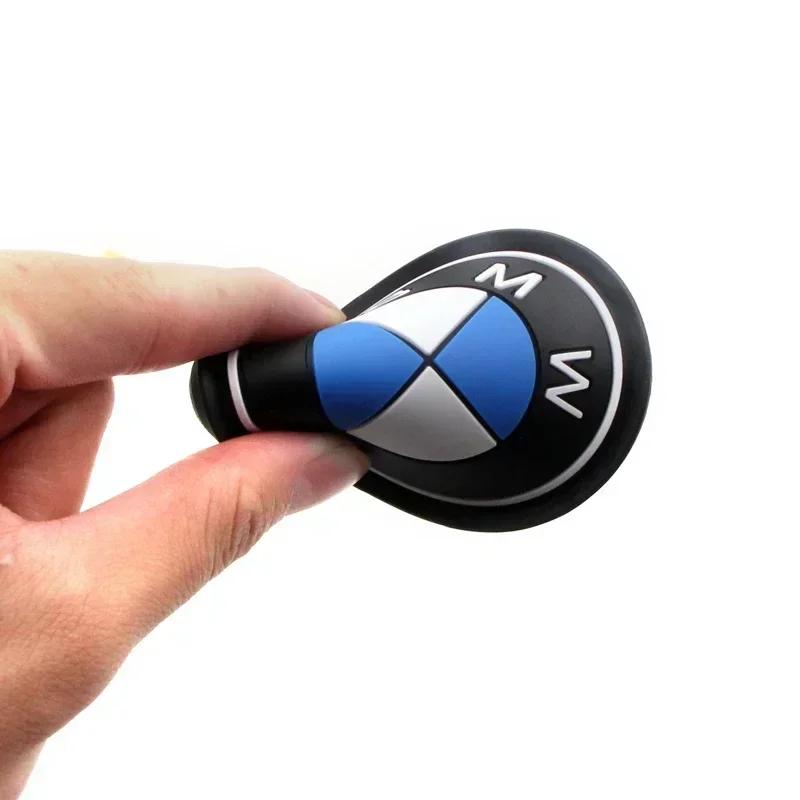2025 E46 x5 2 szt. Stylizacja samochodu Silikonowy Uchwyt na kubek/butelkę do wnętrza samochodu Mata antypoślizgowa dla BMW M3 M5 X1 X3 X5 E36 E37 E46