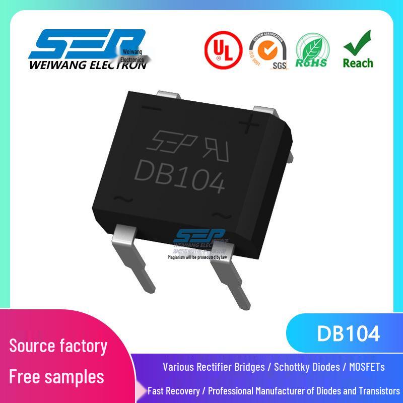

SEP DB104 1A 400V Through-Hole Bridge Rectifier