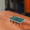 1/87 Miniature Table Tennis Artificial Play House Accessory Doll Decor for Handcraft